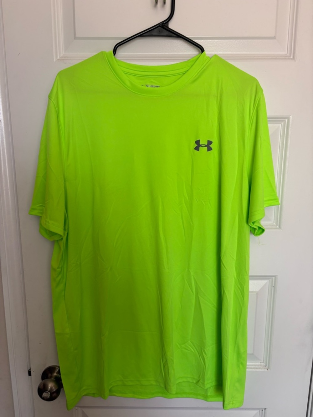 Under Armour Men’s Bright Lime Green Short-Sleeve Performance Tee